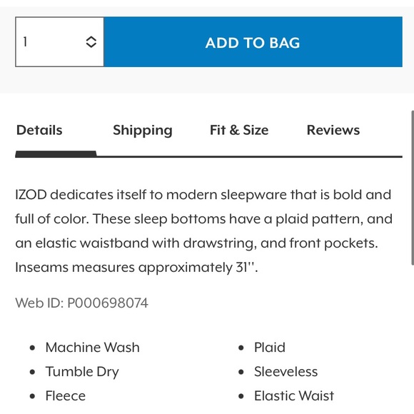 💕NWT Plaid PJ Pants - Picture 10 of 11